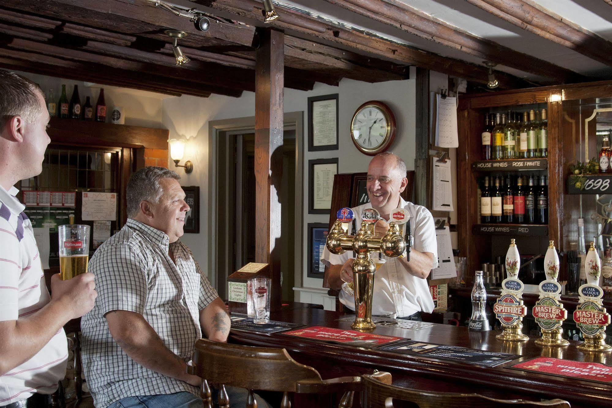 The Dog & Bear Hotel Lenham Exterior photo