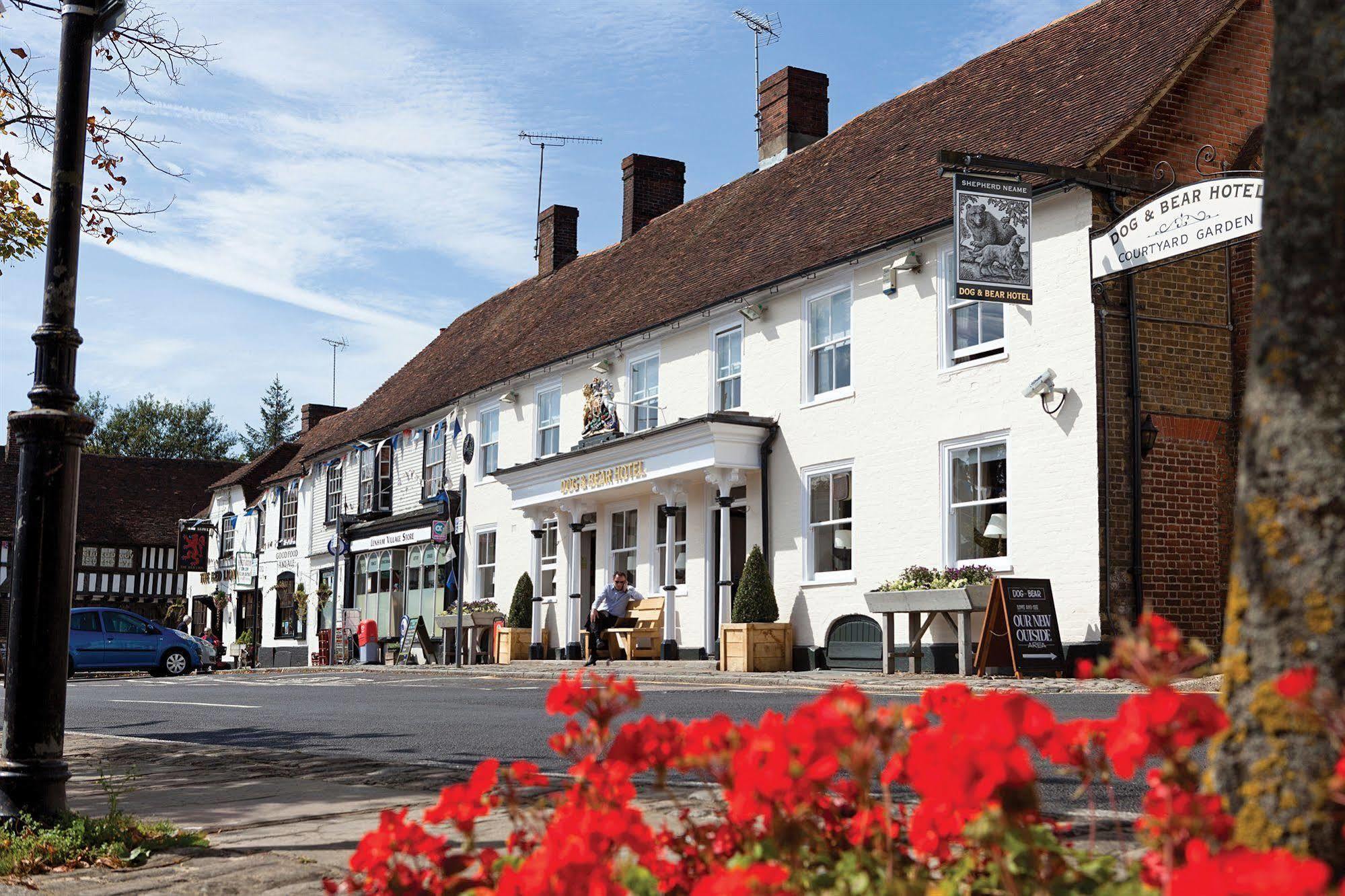 The Dog & Bear Hotel Lenham Exterior photo